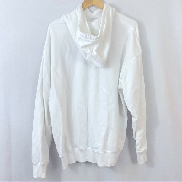 Moschino x H&M x MTV White Logo Hooded Sweatshirt - Picture 2 of 5